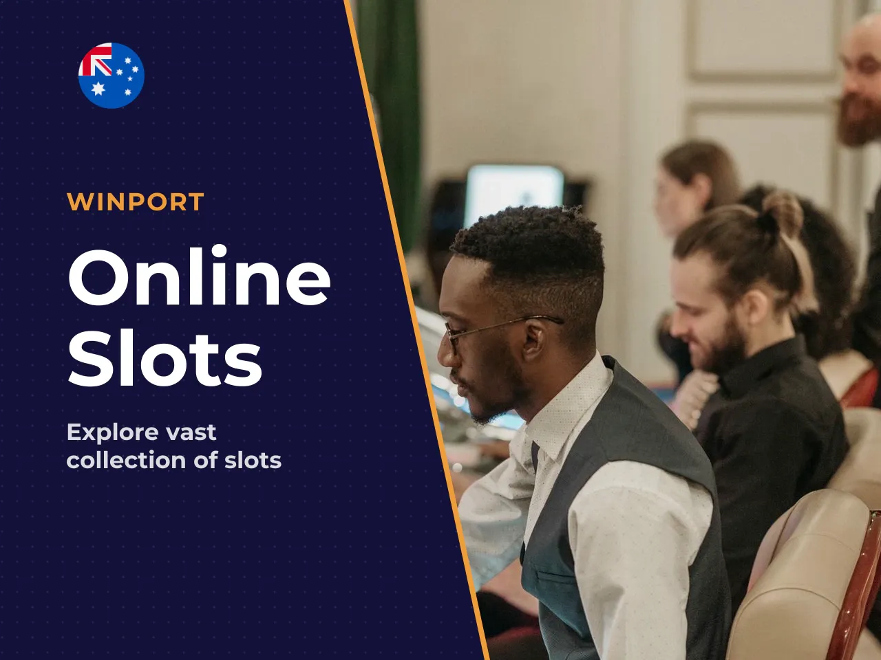 Slots, Jackpot and Video Poker. Video