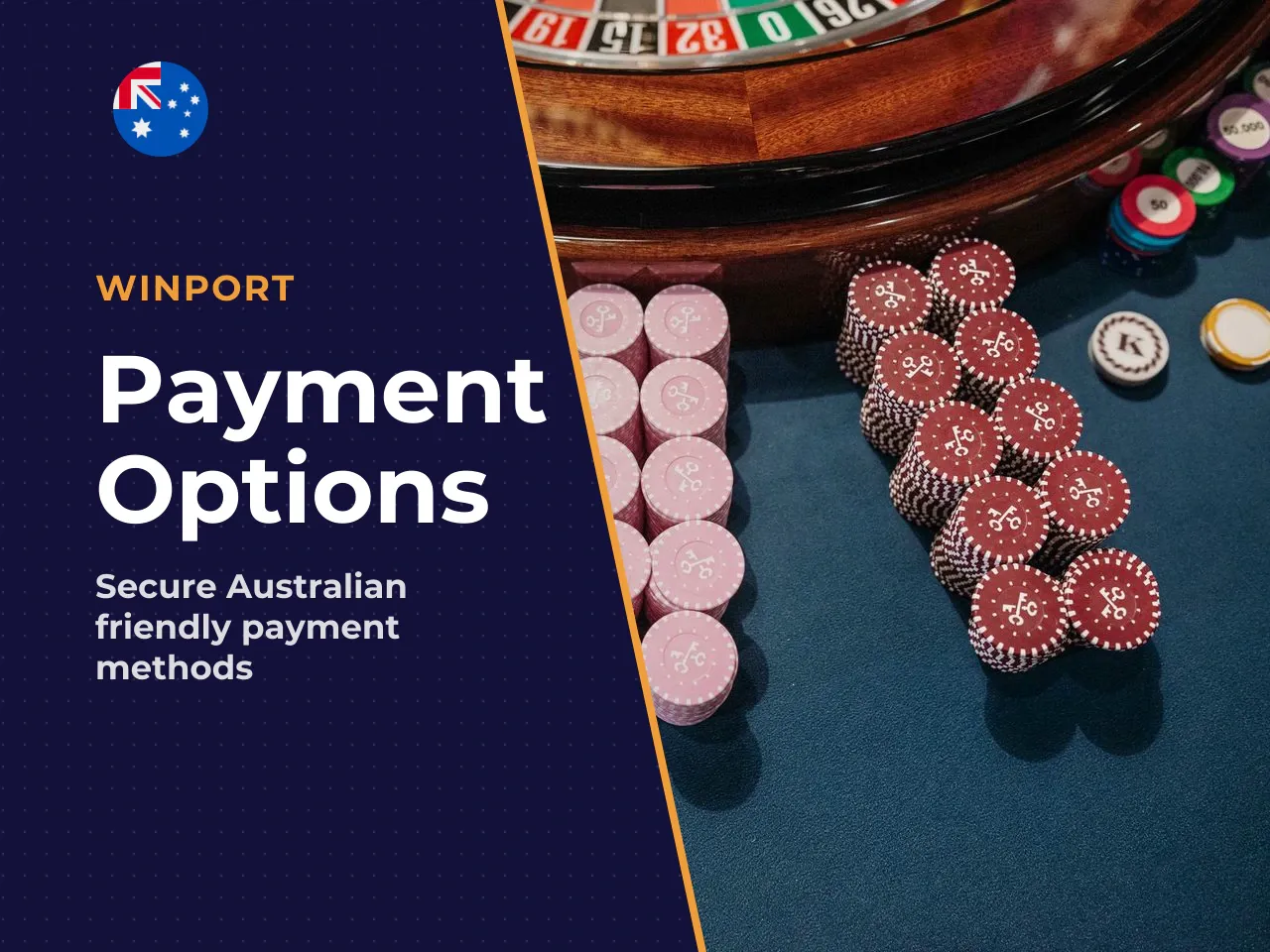 Australian payment and withdrawal considerations. Prioritise