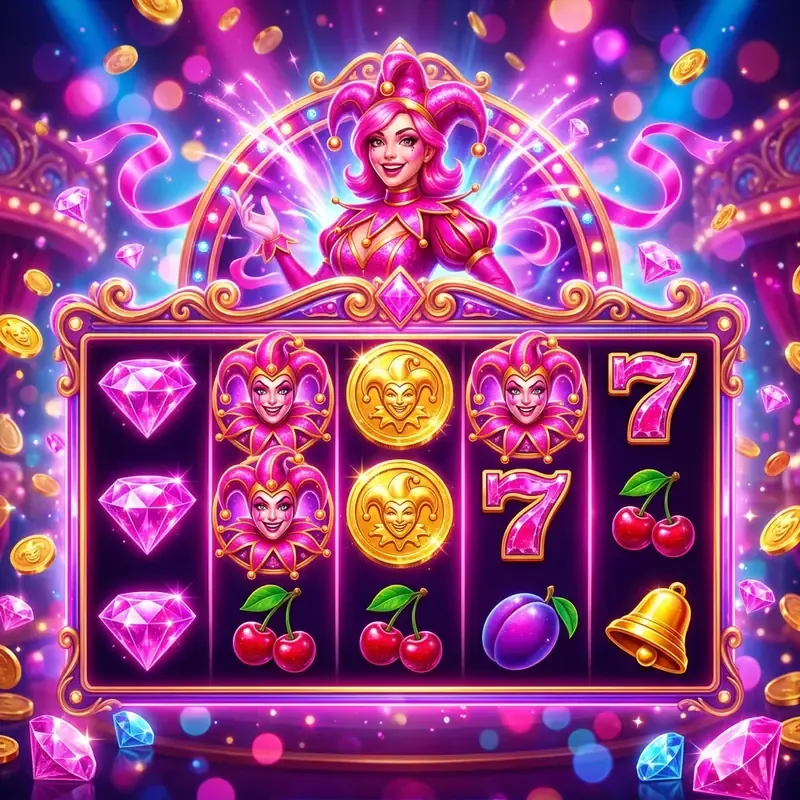 Pink Joker Hold and Win Slot