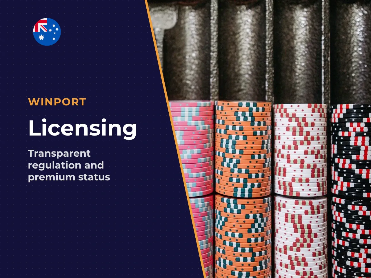 Licensing and High-Roller Status. Licensing Winport