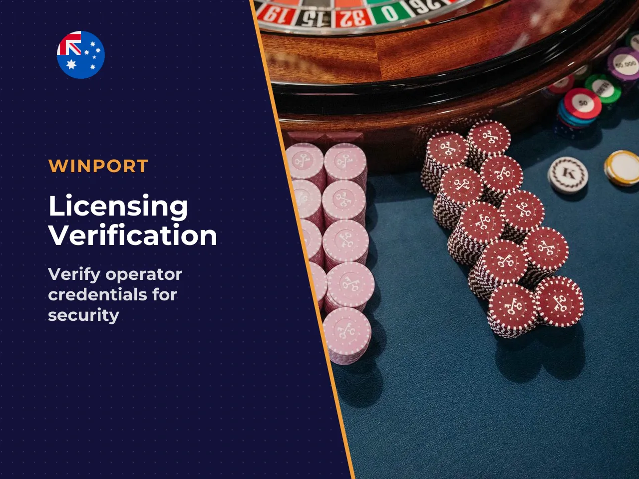 Before depositing anywhere, verify the following