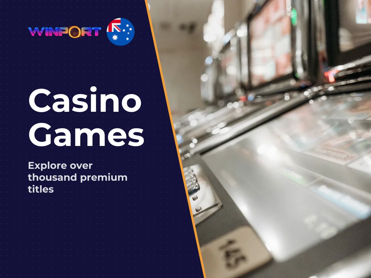 Winport Casino games slots, live dealer